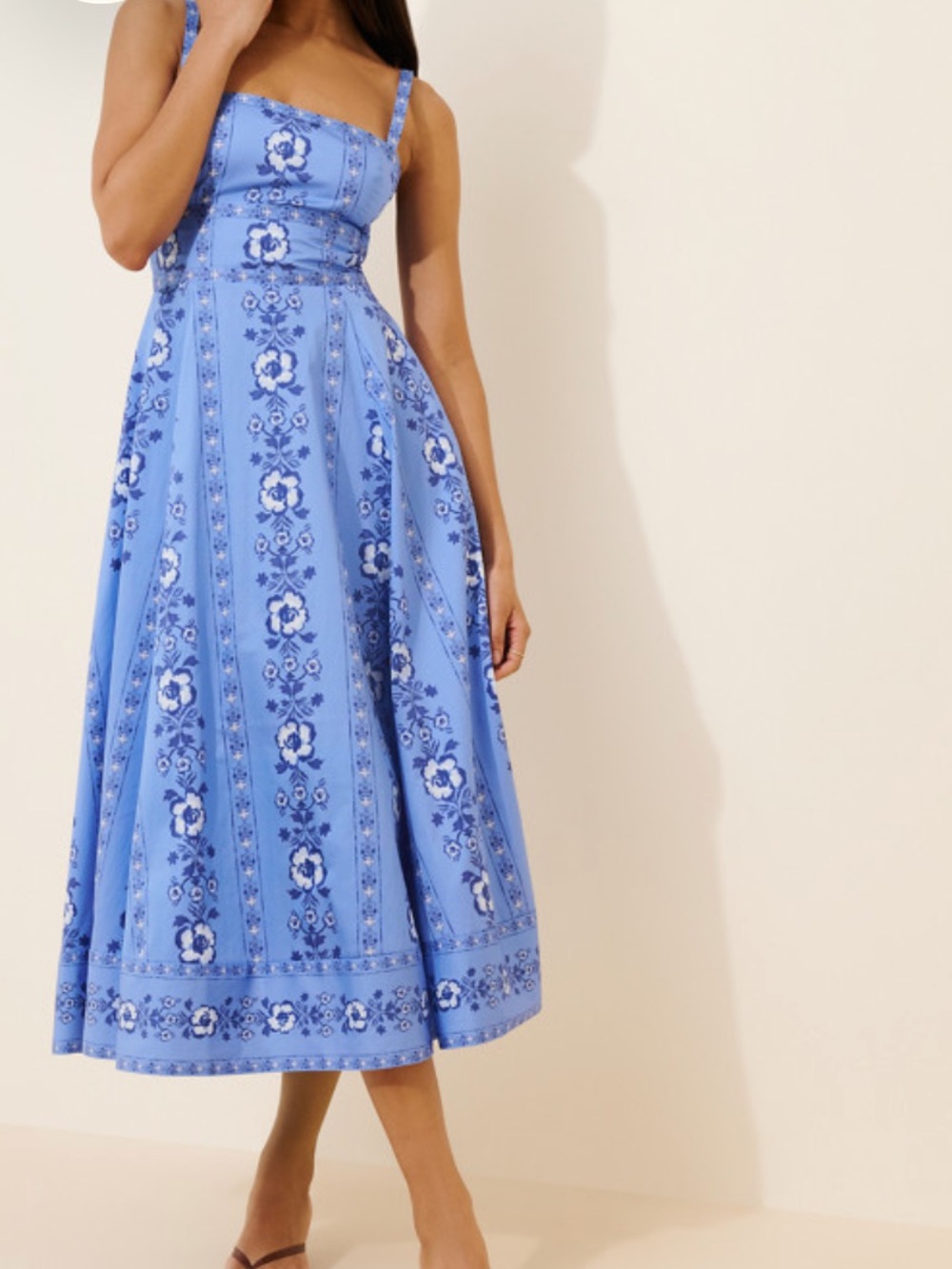 Hill House Home The Margot Dress in Cornflower Blue